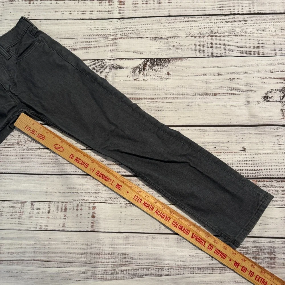 Levis 511 Jeans Black Denim Straight Fit Men's Size 29x30 (Fits 29x27)‎